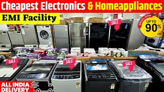 AC Sale Mela  Cheapest Electronic amp Appliances  90 OFF on Fridge AC WM LED TV Brand Warranty [upl. by Zoes991]