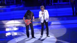 Rod Stewart amp Santana Perform Live In Las Vegas [upl. by Orelie]