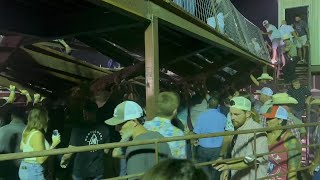 Bleacher collapse at Kendall County Fair 12 people injured [upl. by Donnell720]