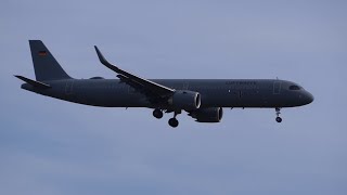 Airbus A321251NX Luftwaffe landing on EPRZ RzeszówJasionka [upl. by Cliffes321]