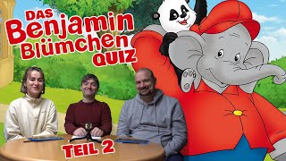 Quiz  Benjamin Blümchen Teil 2  Trivia  Outtakes  Mit Lisa Sebastian amp Paddy [upl. by Henleigh]