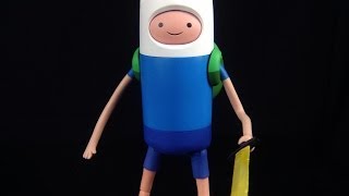 Character Adventure Time Deluxe Finn 10quot Action Figure [upl. by Shwalb982]