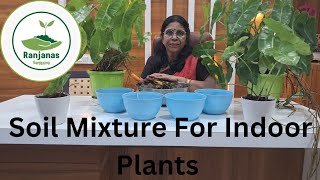 How to prepare soil mixing for indoor plants philodendron imp [upl. by Herwig]