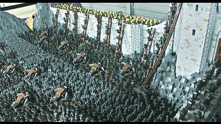 Lego EPIC Helms Deep Battle  Epic Armies Ep 1 [upl. by Noiwtna]