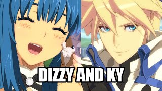 Dizzy and Ky Character Select Translations Things Guilty Gear Characters Say 18 [upl. by Atinaej]