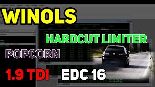 Winols VAG EDC16 19 TDI  Popcorn Hardcut Limiter [upl. by Newton]