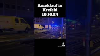 AMOKLAUF IN KREFELD  Polizei schießt auf Täter🚨 [upl. by Stevenson]