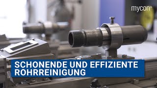 mycon  TubeMaster AS  Reinigung Rohrbündelwärmetauscher  Einzelrohre [upl. by Repsihw]