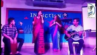 Song performance by BRAC University Drama amp Theatre Forum in Induction Spring18 [upl. by Anayaran823]