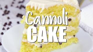 CANNOLI CAKE [upl. by Hart]