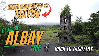 BAJAJ RE ALBAY TO TAGAYTAY ROADTRIP threewheeler tuktuk bicol cagsawaruins fyp [upl. by Orag]