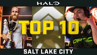 HCS Top 10 Clips Salt Lake City 2024  Halo Infinite [upl. by Salene268]