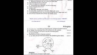 11th English 2nd Mid Term Test 2022 Original Question Paper Kanchipuram District [upl. by Elrae301]