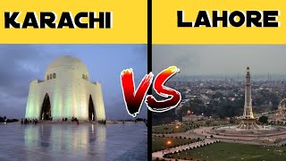 Karachi vs Lahore full city comparison video 2023 based on facts  Lahore vs Karachi [upl. by Grethel744]