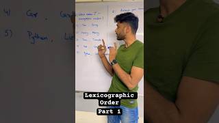 Lexicographic Order  Part 1  Important for SNAP Exam [upl. by Tenay205]