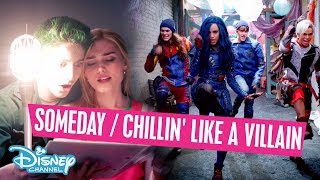 ZOMBIES vs Descendants 2  Someday  Chillin’ Like a Villain Mix  Disney Channel Sverige [upl. by Norabel]