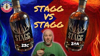 Stagg Jr 24A Review and comparison to 23C  bourbon bourbonhunting [upl. by Ajat]