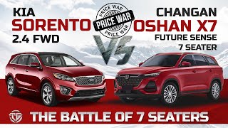 Sorento Vs Oshan X7  Battle of 7 Seater  The Garage Comparison [upl. by Oran]