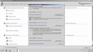 Configuring Windows Server 2008 with Initial Configuration Tasks [upl. by Elahcim965]