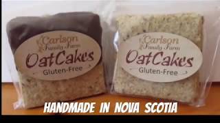 Gluten Free Scottish Oatcakes from Nova Scotia [upl. by Roque]