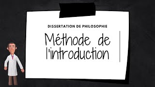 Méthode de PHILOSOPHIE  lintroduction de dissertation la BASE [upl. by Adrianna]