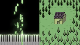 Yume Nikki OST  FC Field Piano Tutorial [upl. by Sugar]