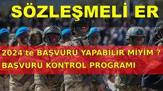 2024 YILINDA SÖZLEŞMELİ ER OLABİLİR MİYİM  Kontrol Programı [upl. by Rees587]