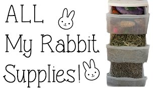 ALL MY RABBIT SUPPLIES [upl. by Ellohcin]