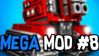 Blocky cars online  mega mod8 version 752 mod money [upl. by Aiksa]