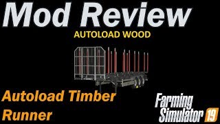 Farming Simulator 19  Mod Review  Fliegl Autoload Timber Runner [upl. by Sayette59]