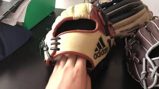 Rawlings Vs Adidas Baseball Gloves [upl. by Keram]