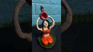 Incense smoke waterfall holder minhwacuties clay craft ideas fevicryl mouldit youtubeshorts DIY [upl. by Ardine]