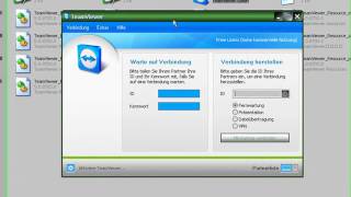 Fernsteuerung Remote mit TeamViewer Portable 1von2  Fernwartung  028 [upl. by Aiciles298]