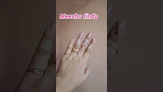 Set of rings from Meesho music dance meeshofinds ringfinger meeshounboxingvideo meeshohaul [upl. by Tremain]