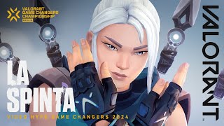 LA SPINTA  Video di Hype del VALORANT Game Changers Championship 2024 [upl. by Dasteel180]