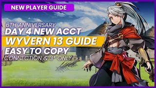 THE EASIEST Wyvern 13 Team Endgame Starts Here Day 4 New Player 2024 Play Along Guide epicseven [upl. by Narod]