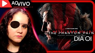 🔴AO VIVO DIA 01 METAL GEAR SOLID 5 Comedor de Cobra MGS5 metalgear kojima [upl. by Yaker]