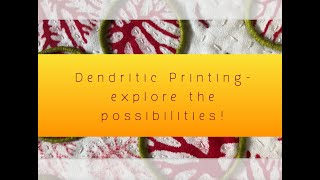 Dendritic Printing Demo for FAN [upl. by Chace712]