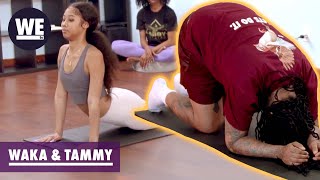 DaddyDaughter Yoga 🥰 Waka amp Tammy What The Flocka [upl. by Rempe]