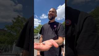 This Shouldn’t be Possible 😮 magictrick streetmagic impossible [upl. by Nam144]