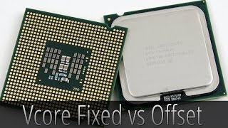 Overclock Vcore Fixed vs Offset PTBR [upl. by Haig]