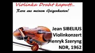 Jean Sibelius Violinkonzert [upl. by Ecnerol]