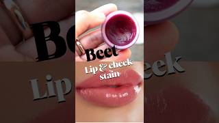 Beet Lip amp cheek stain lipbalm skincare trending skincareroutine dailyroutine beautytips [upl. by Ariek]