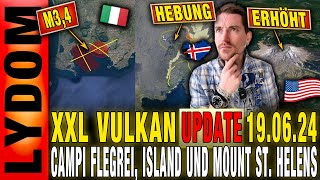 UPDATE Campi Flegrei Island und Mount St Helens  Vulkanisch ist was los [upl. by Neraj959]