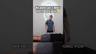 INTENSE Cracking Made Him STRONGER 💪💪 chiropractic asmr backpain shorts [upl. by Ab]