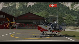 XPlane 11  VR  What to see in Lauterbrunnen  Lama  AirGlaciers [upl. by Harutek]