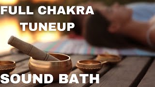 All 7 Chakra Healing Sound Bath best w headphones [upl. by Aserret5]