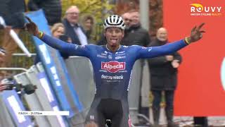 Highlights 2022 UCI Cyclocross World Cup Hulst  Elite Men [upl. by Htiderem]