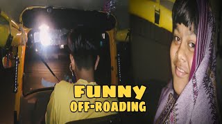 I Drive an Auto Rickshaw For The First Time 😅 [upl. by Nyllek159]