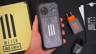 IIIF150 B2 Ultra Unboxing 15000mah Rugged Phone With A Rear Display [upl. by Ardath752]